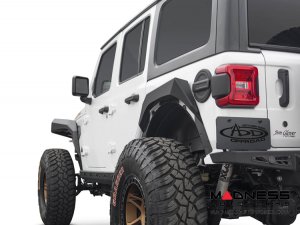 Jeep Wrangler JL Rear Fenders - Rock Fighter Jeep Wrangler JL Rear Fenders - Rock Fighter